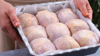 I dont fry chicken thighs anymore My family loves this recipe Juicy and very tasty [upl. by Eluj]