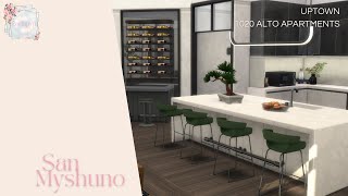 1020 Alto Apartments Speed Build THE SIMS 4 [upl. by Akino]