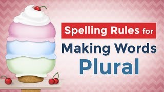 Teaching Spelling Rules for Making Words Plural [upl. by Anailuj]