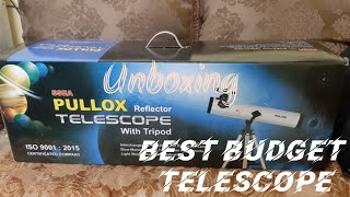 SSEA Pullox 70076 76700 telescope unboxing  Best telescope [upl. by Kcirdnek]