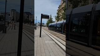 today street view tram video Luxembourg luxembourgcity luxembourg song travel [upl. by Fritzsche]