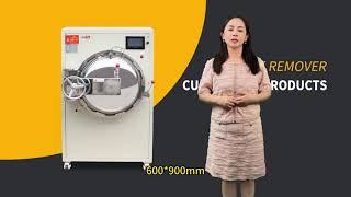 600x900mm bubble remover machine TFT screen bonding bubble remove [upl. by Rennerb]