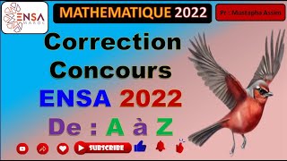 Concours MATH ENSA 2022 [upl. by Kincaid285]