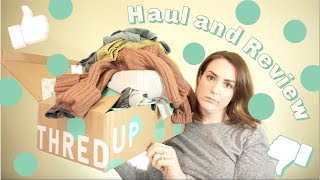 ThredUp Haul and Review Not Sponsored [upl. by Pomfrey]