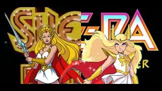 Classic SheRa VS New SheRa Opening [upl. by Htiduj]