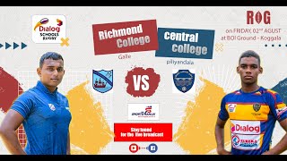 Central College  Piliyandala vs Richmond College  Galle Rugby Match [upl. by Park]