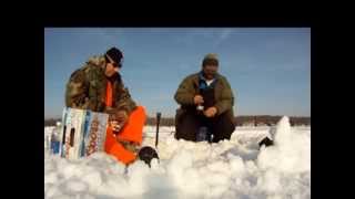 Ice Fishing  Minnesota Perch  Day 2 [upl. by Ulphi]