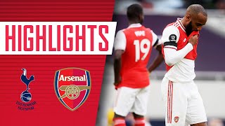 HIGHLIGHTS  Tottenham 21 Arsenal  Premier League  July 12 2020 [upl. by Wilson]