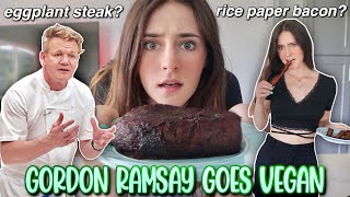 testing gordon ramsays vegan recipes [upl. by Slemmer963]