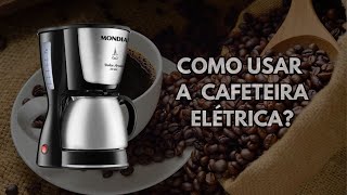 Cafeteira eletrica mondial [upl. by Eenafit]