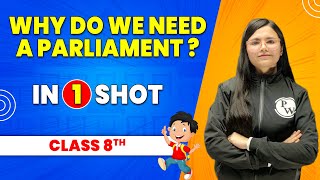 Why do we need a Parliament  In 1 Shot  Class 8th SST  Pariksha Abhyas [upl. by Harald]