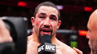 Robert Whittaker Octagon Interview  UFC 298 [upl. by Stoops]