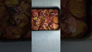 how to make chicken in oven at home  best way to make chicken 🍗 [upl. by Heringer]