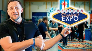 Western Roofing Expo in Vegas  2022 Highlights [upl. by Adnamal]