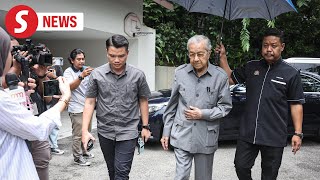 Dr M visits Daims house to pay last respects [upl. by Aenal]