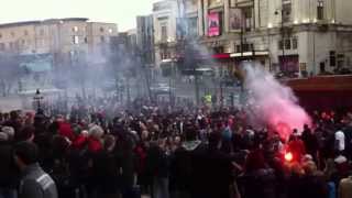 Thatchers Funeral Celebrations Liverpool [upl. by Huggins]