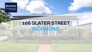 LIVE BROUGHT FORWARD AUCTION – 106 Slater Street Richmond – 180322 400PM [upl. by Etat]