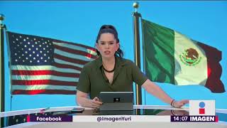 Estados Unidos impone aranceles ¡y México se la devuelve  Noticias con Yuriria Sierra [upl. by Kuhn913]