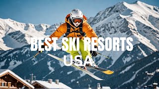 Top 10 Ski Resorts in the US You Cant Miss This Winter ⛷️❄️ [upl. by Tenahs774]