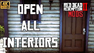 Installing Open All Interiors 2022 RDR2 MODS [upl. by Htieh341]