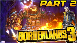 Borderlands 3 PS5 Playthrough Zane Part 2  Athenas Maya amp Captain Traunt Boss Fight  BL4 Hype [upl. by Peddada]