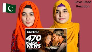 LOVE DOSE Song Reaction  Yo Yo Honey Singh Urvashi Rautela  Pakistani Reaction [upl. by Ennovart239]