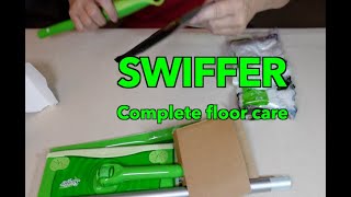 SWIFFER unboxing demo review [upl. by How]