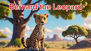 Bernard the Leopard The Stealthy Hunter of the Jungle 🐆🌿 Fun Song for Kids 🎶🐆 [upl. by Liddie]