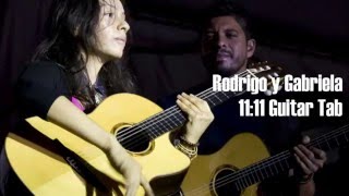 Rodrigo y Gabriela  1111 Guitar Tabs and Lesson [upl. by Eiramanel]