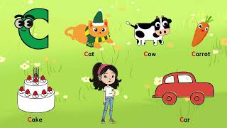 Learn the Letter ‘C’ with Fun Words and Characters  Preschool ABC Learning Videoeducation [upl. by Neille65]