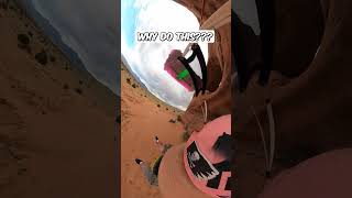 Cliff dive gone wrong [upl. by Aynos]