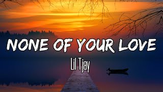 Lil Tjay  None Of Your Love Lyrics  Oh for you I wouldve done whatever [upl. by Jamila950]