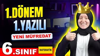 6Sınıf Matematik 1Dönem 1Yazılıya Hazırlık [upl. by Ailuy310]