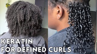 Wash and go after a year of keratin treatments [upl. by Trixi458]