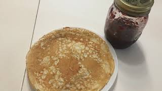 Ricetta di pancake proteici con il Bimby ricetta semplice da fare in casa [upl. by Nabroc]