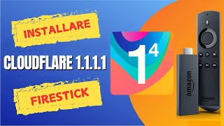 Cloudflare WARP 1111 VPN GRATIS per velocizzare Amazon Firestick e bypassare la censura [upl. by Kravits203]