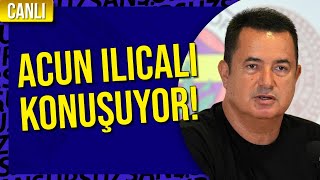 CANLI  ACUN ILICALI AZ ALKMAAR MAÇI ÖNCESİ GÜNDEME DAİR AÇIKLAMALARDA BULUNUYOR [upl. by Jones]