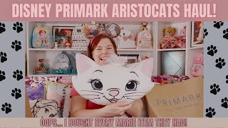 Part 1  Primark Disney review Primark Arisocats Marie haul [upl. by Browne]