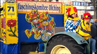 Faschingsumzug Olching 2024 [upl. by Korenblat]