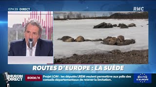 Routes dEurope en Suède les Samis en première ligne face au réchauffement climatique [upl. by Ahsikyt56]