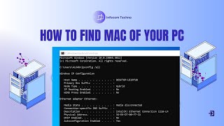 How to Find MAC Address of PC Laptop  Laptop ka MAC Kaise Dekhey [upl. by Jaquiss253]