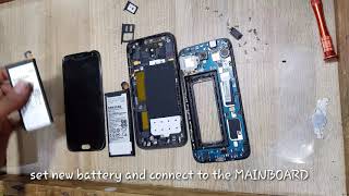 Samsung Galaxy J5 pro Battery Replacement  DISASSEMBLY [upl. by Eirok]