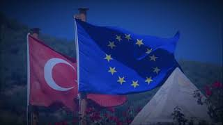 Anthem of European Union in Turkish  Neşeye Övgü Ode to Joy [upl. by Hellman]