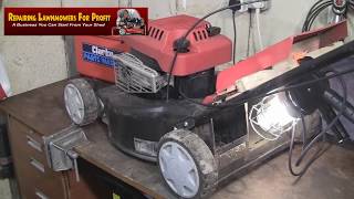 How To Replace A Mountfield Petrol Lawnmower Self Drive Cable [upl. by Broida]