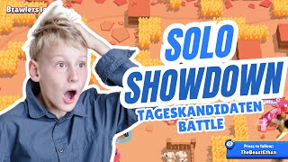 Solo Showdown Tageskandidaten Lustiges Battle um den Sieg brawlstars supercell [upl. by Mychael]