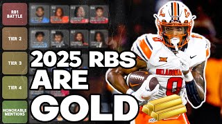 2025 Rookie Running Backs will CHANGE EVERYTHING in Dynasty Rankings [upl. by Idoc]