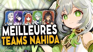 Guide MEILLEURES TEAMS NAHIDA 2024  Genshin Impact [upl. by Zingale]