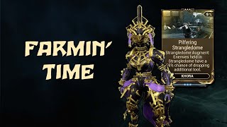 Warframe  Khora Prime Pilfering Strangledome Build [upl. by Nostrebor]