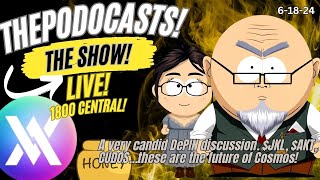 ThePodocasts  A very candid DePIN discussion JKL AKT Cudosthese are the future of Cosmos [upl. by Eenor664]