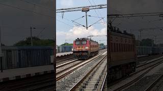 Red Beast wap4 indianrailways shorts [upl. by Ursa]